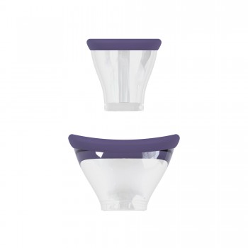 Exquisite - Bomba de vulva e tira-leite recarregável - Roxo