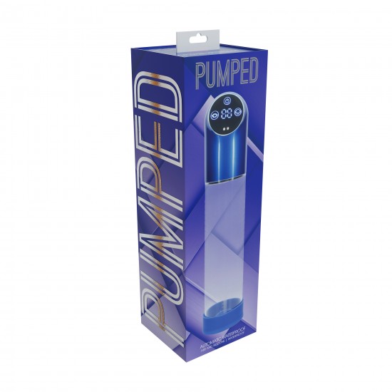 Bomba Automática - Metal Blue Esta bomba à prova d'água de alta qualidade oferece amplas possibilidades de crescimento em ambas as direções! A manga de inserção é feita de silicone macio, garantindo uma experiência confortável. Surpreenda-se a cada v