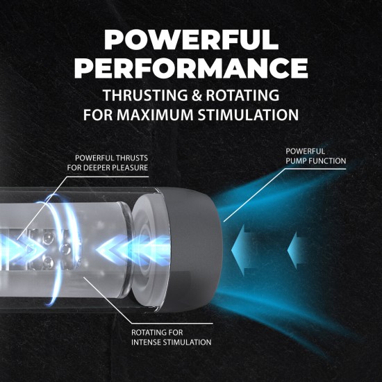 O masturbador Vortex oferece amplas possibilidades para você se divertir. A capa macia garante uma experiência confortável. Surpreenda-se a cada vez com o tamanho que você pode alcançar! Com o toque de um botão, o mastur