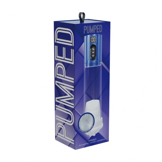 A bomba Hyperlift oferece amplas possibilidades de crescimento. A manga de inserção suave proporciona uma experiência confortável. Surpreenda-se a cada vez com o tamanho que você pode alcançar! Com o toque de um botão, a