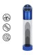 Bomba Automática - Metal Blue Esta bomba à prova d'água de alta qualidade oferece amplas possibilidades de crescimento em ambas as direções! A manga de inserção é feita de silicone macio, garantindo uma experiência confortável. Surpreenda-se a cada v