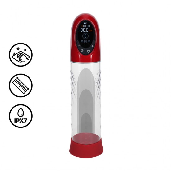 CyberPulse - Bomba peniana automática à prova dágua A bomba CyberPulse oferece amplas possibilidades para o aumento peniano. A manga de inserção é feita de silicone macio, garantindo uma experiência confortável. Surpreenda-se a cada vez com o tamanho que você pode alcança