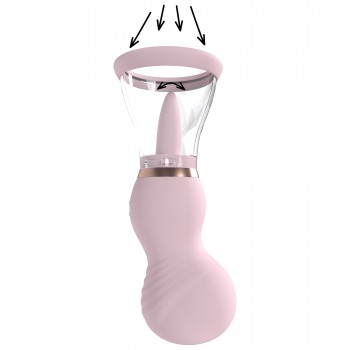 Sensual - Bomba de Vulva e Seios recarregável - Rosa