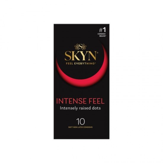 Ultra fino e ultra macio, o preservativo SKYN Intense Feel eleva a experiência íntima. As texturas de pontos presentes na parte externa do preservativo ajudam a estimular a parceira durante o ato sexual e intensificam o