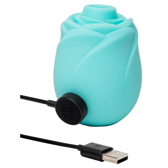 Pulsador com tecnologia Pleasure AirEm um design elegante de botão de rosaBrilha no escuroOrgasmos clitorianos intensos em um instante.Sem dessensibilização/superestimulação10 níveis de intensidade com o toque de um botã