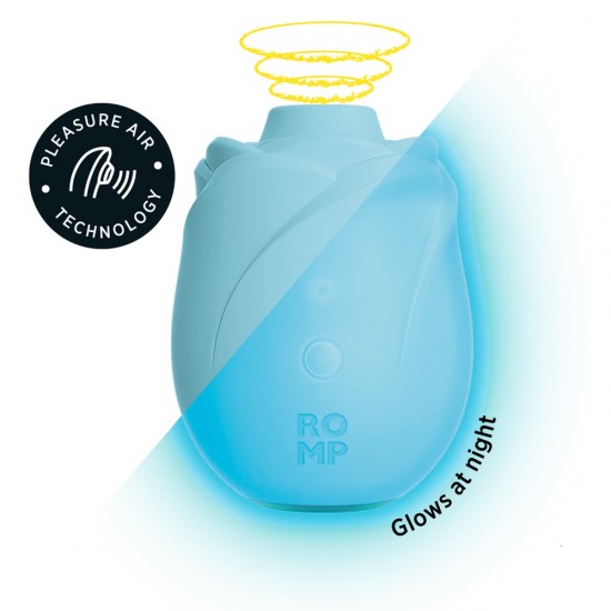 Pulsador com tecnologia Pleasure AirEm um design elegante de botão de rosaBrilha no escuroOrgasmos clitorianos intensos em um instante.Sem dessensibilização/superestimulação10 níveis de intensidade com o toque de um botã