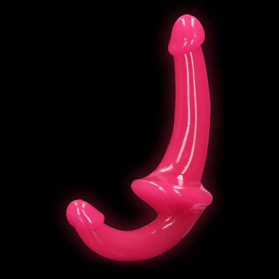 Pronto para uma experiência GLOW IN THE DARK? Alcance seu melhor clímax com estilo com essas cintas sem alças lindamente moldadas que brilham no escuro. Qualquer fonte de luz ativará a diversão. Esta cinta é adequada par