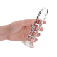 Dildo Realistico com ventosa - 6 Pronto para um orgasmo CRISTALINO? Alcance o seu clímax com estilo com estes dildos transparentes e de formato bonito. Este dildo consegue ver através de si e sabe exatamente como gosta dele. Este dildo é adequado para u