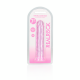 Dildo realista reto com ventosa - 7'' / 18 - Rosa Pronto para um orgasmo CRISTALINO? Alcance o seu clímax com estilo com estes dildos transparentes e de formato bonito. Este dildo consegue ver através de si e sabe exatamente como gosta dele. Este dildo é adequado para u