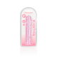 Dildo realista reto com ventosa - 8'' / 20 - Rosa Pronto para um orgasmo CRISTALINO? Alcance o seu clímax com estilo com estes dildos transparentes e de formato bonito. Este dildo consegue ver através de si e sabe exatamente como gosta dele. Este dildo é adequado para u