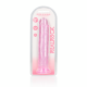 Dildo realista reto com ventosa - 9'' / 23 - Rosa Pronto para um orgasmo CRISTALINO? Alcance o seu clímax com estilo com estes dildos transparentes e de formato bonito. Este dildo consegue ver através de si e sabe exatamente como gosta dele. Este dildo é adequado para u
