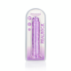 Dildo realista reto com ventosa - 9'' / 23 - Roxo Pronto para um orgasmo CRISTALINO? Alcance o seu clímax com estilo com estes dildos transparentes e de formato bonito. Este dildo consegue ver através de si e sabe exatamente como gosta dele. Este dildo é adequado para u