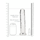 Pronto para um orgasmo CRISTALINO? Alcance o seu clímax com estilo com estes dildos transparentes e de formato bonito. Este dildo consegue ver através de si e sabe exatamente como gosta dele. Este dildo é adequado para u