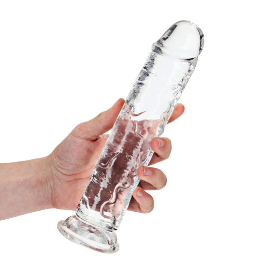 Pronto para um orgasmo CRISTALINO? Alcance o seu clímax com estilo com estes dildos transparentes e de formato bonito. Este dildo consegue ver através de si e sabe exatamente como gosta dele. Este dildo é adequado para u