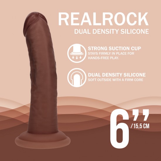 Este dildo de silicone de dupla densidade oferece o equilíbrio perfeito entre realismo e conforto, graças à sua inovadora construção de duas camadas. O núcleo interno firme proporciona uma sensação sólida e satisfatória