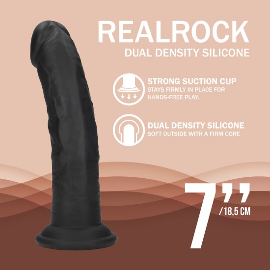 Este dildo de silicone de dupla densidade oferece o equilíbrio perfeito entre realismo e conforto, graças à sua inovadora construção de duas camadas. O núcleo interno firme proporciona uma sensação sólida e satisfatória