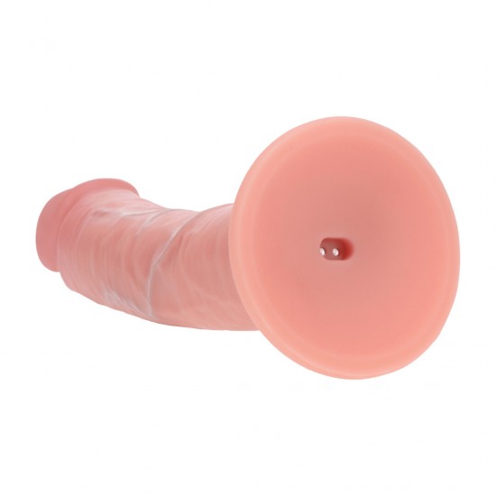 Este vibrador de silicone de dupla densidade oferece o equilíbrio perfeito entre realismo e conforto, graças à sua inovadora construção de duas camadas. O núcleo interno firme proporciona uma sensação sólida e satisfatór