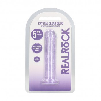 Realistic Dildo - 5 / 12,7 cm - Purple