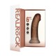 Divirta-se ao máximo com este dildo vibratório firme e macio ao toque, da RealRock®. Suas veias realistas de aparência natural no eixo, combinadas com o tamanho certo e o design similar à pele, proporcionam estimulação e