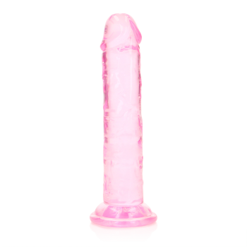 Dildo realista reto com ventosa - 6'' / 14,5