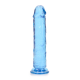 Dildo realista reto com ventosa - 7'' / 18 - Azul Pronto para um orgasmo CRISTALINO? Alcance o seu clímax com estilo com estes dildos transparentes e de formato bonito. Este dildo consegue ver através de si e sabe exatamente como gosta dele. Este dildo é adequado para u