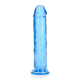 Dildo realista reto com ventosa - 8'' / 20 - Azul Pronto para um orgasmo CRISTALINO? Alcance o seu clímax com estilo com estes dildos transparentes e de formato bonito. Este dildo consegue ver através de si e sabe exatamente como gosta dele. Este dildo é adequado para u