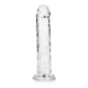 Dildo Realistico com ventosa - 6 Pronto para um orgasmo CRISTALINO? Alcance o seu clímax com estilo com estes dildos transparentes e de formato bonito. Este dildo consegue ver através de si e sabe exatamente como gosta dele. Este dildo é adequado para u