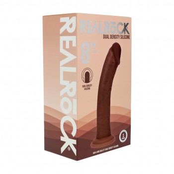 Dual Density Silicone Curved Realistic Dildo - 8