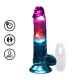Experimente o máximo prazer com o dildo vibratório RealRock. Suas veias realistas, formato realista e textura macia, semelhante à da pele, proporcionam uma estimulação incrível. A potente ventosa permite o uso sem as mão