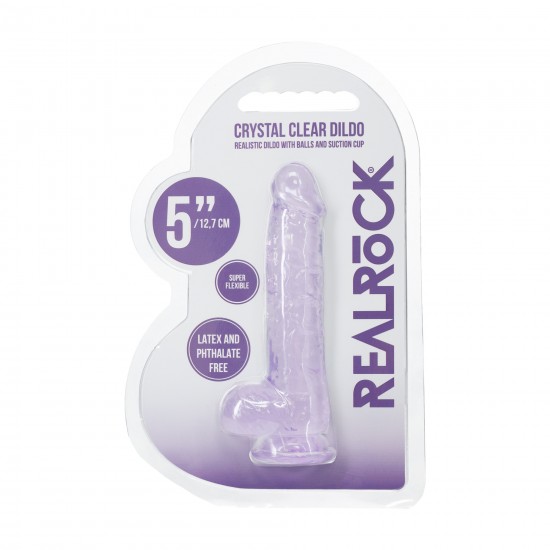 Este modelo REALROCK CRYSTAL CLEAR foi projetado com bolas realistas para uma experiência ainda mais imersiva. Todos vêm com uma ventosa resistente para que você possa fixá-los em praticamente qualquer superfície lisa. S