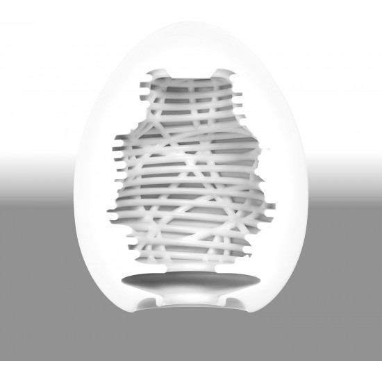 Manga masturbatória descartável e estojo em formato de ovoCom uma textura estimulanteInclui lubrificanteMuito flexível – adapta-se a qualquer tamanho de pênis. Masturbação manual em formato de ovo!O masturbador descartáv