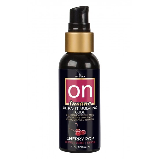 Os hidratantes com sabor ON INSANE são os hidratantes pessoais mais fortes e intensamente excitantes do mercado. Vários usuários relatam a sensação de movimento dentro do corpo, além de uma sensação intensamente quente a