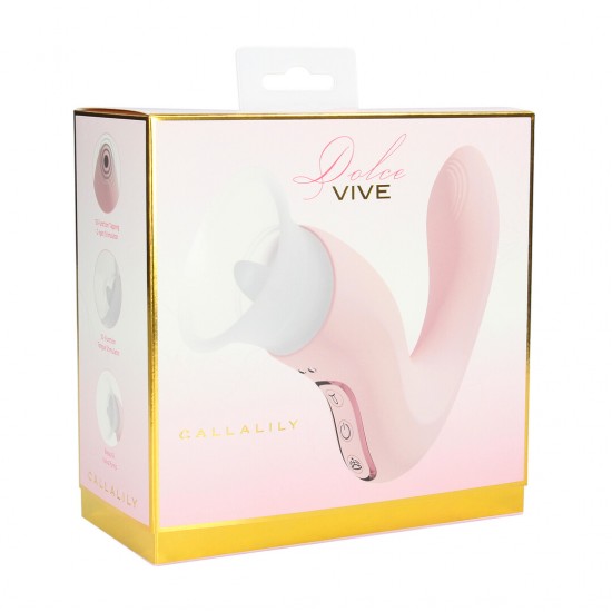 O vibrador CallaLily foi projetado para proporcionar uma experiência luxuosa e multissensorial, com um design ergonômico que se encaixa naturalmente na sua mão. Três motores com controle independente alimentam suas funçõ