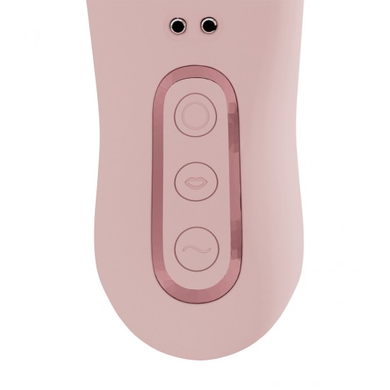 O vibrador CallaLily foi projetado para proporcionar uma experiência luxuosa e multissensorial, com um design ergonômico que se encaixa naturalmente na sua mão. Três motores com controle independente alimentam suas funçõ