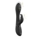 O MIRA, um vibrador de silicone multifuncional em formato de coelho para o ponto G, possui uma ponta estimuladora de 10 funções com esferas giratórias, além de uma ponta vibratória para o ponto G com 10 funções e um vibr