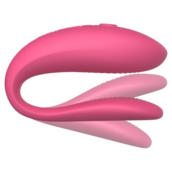 Para uma estimulação perfeita a dois!O vibrador em formato de C Sync Lite da We-Vibe proporciona prazer a ambos durante o sexo com mais de 10 modos de vibração. Com seu design renovado, o Sync Lite é mais fino e leve que
