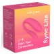 Para uma estimulação perfeita a dois!O vibrador em formato de C Sync Lite da We-Vibe proporciona prazer a ambos durante o sexo com mais de 10 modos de vibração. Com seu design renovado, o Sync Lite é mais fino e leve que
