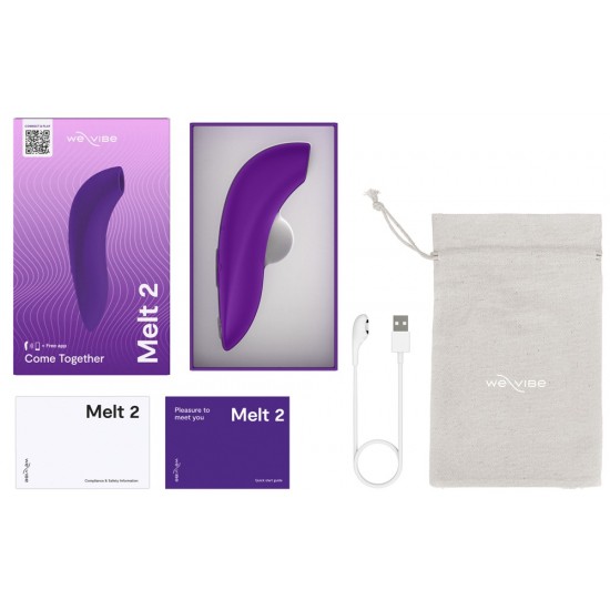 Prazer a dois com ar pulsante!O estimulador clitoriano Pleasure Air Melt 2 da We-Vibe é uma grande evolução para o prazer, pois estimula o clitóris com vibrações de ar pulsantes e silenciosas, sem efeito de familiarizaçã