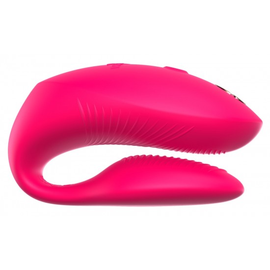 Para orgasmos compartilhados!O vibrador para casais Chorus Pro da We-Vibe possui 3 motores e proporciona prazer a ambos os parceiros com vibrações intensas durante o sexo. Graças à sua inovadora tecnologia Fusion Wave –