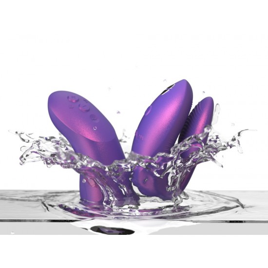 Para orgasmos compartilhados!O vibrador para casais Chorus Pro da We-Vibe possui 3 motores e proporciona prazer a ambos os parceiros com vibrações intensas durante o sexo. Graças à sua inovadora tecnologia Fusion Wave –