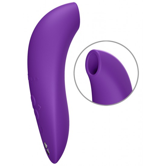 Prazer a dois com ar pulsante!O estimulador clitoriano Pleasure Air Melt 2 da We-Vibe é uma grande evolução para o prazer, pois estimula o clitóris com vibrações de ar pulsantes e silenciosas, sem efeito de familiarizaçã