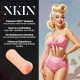 Conheça a Coleção XKIN Pin-Up, uma pequena e picante viagem ao passado, relembrando todos os seus devaneios mais ousados. Imagine donas de casa curvilíneas se curvando sobre a tábua de passar roupa, beldades na praia qua