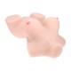 O Xkin é fabricado com TPE avançado, não pegajoso e não oleoso, que combina a elasticidade suave do silicone com a moldabilidade dos termoplásticos, proporcionando uma sensação ultramacia, flexível e responsiva que imita