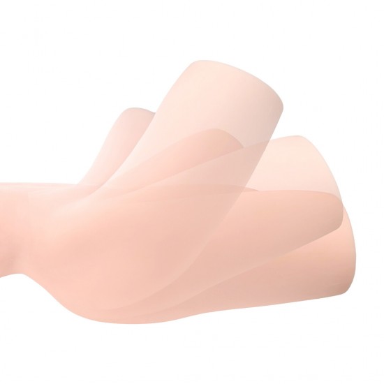 O Xkin é fabricado com TPE avançado, não pegajoso e não oleoso, que combina a elasticidade suave do silicone com a moldabilidade dos termoplásticos, proporcionando uma sensação ultramacia, flexível e responsiva que imita