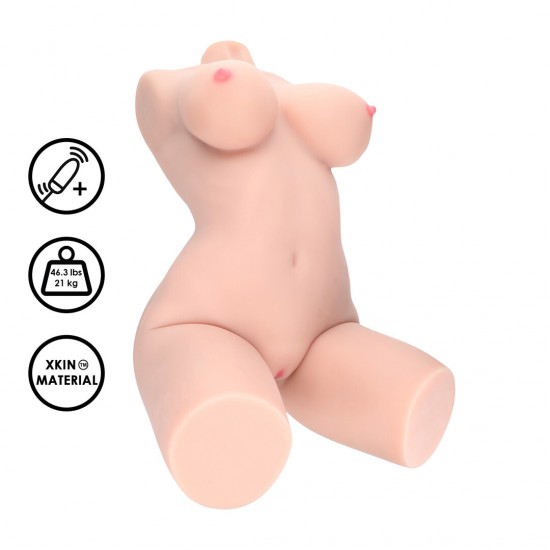 O Xkin é fabricado com TPE avançado, não pegajoso e não oleoso, que combina a elasticidade suave do silicone com a moldabilidade dos termoplásticos, proporcionando uma sensação ultramacia, flexível e responsiva que imita