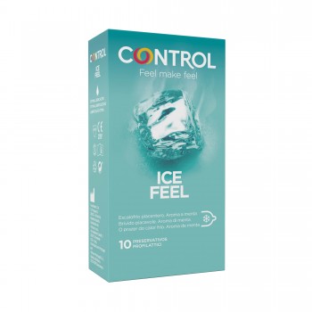 Preservativos CONTROL efeito frio  ICE FEEL 10 uni