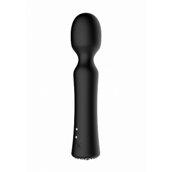 Estimulador Wand Pearl c/ Caixa Recarregável Discretion Preto