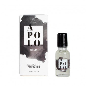 Oleo perfume masculino feromonas Apolo 20ml