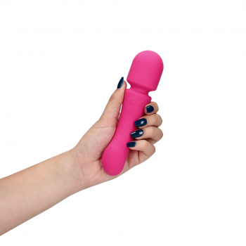 Soft Silicone Double-Sided Wand Vibrator
