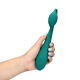 Vibrador de Ponto-G com Esfera Flexivel Silicone - Loveline - Verde O novo Vibrador Loveline Clássico possui 12 modos de vibração, é recarregável e à prova d'água. Feito em silicone ultra macio e ABS é seguro para o corpo, este vibrador foi concebido para incontáveis horas de prazer, com